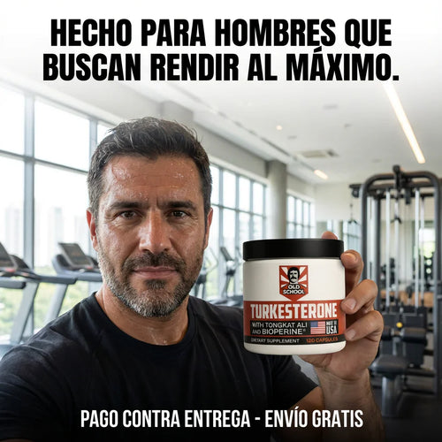 Turkesterone 120 Cápsulas – Desempeño y Rendimiento Avanzado