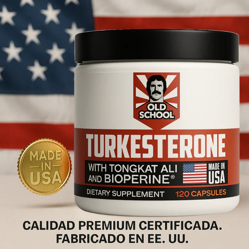 Turkesterone 120 Cápsulas – Desempeño y Rendimiento Avanzado